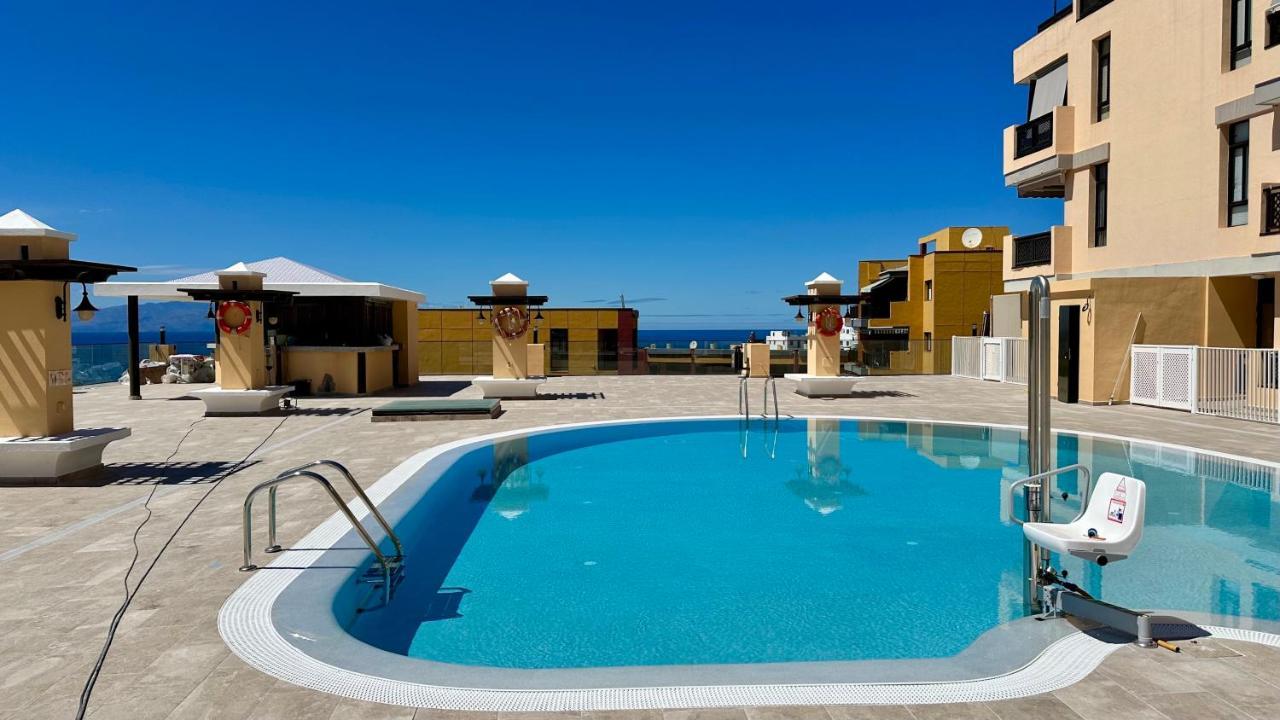 Sunset Apart, Large Terrace, Pool, Best Location! Puerto de Santiago  Buitenkant foto